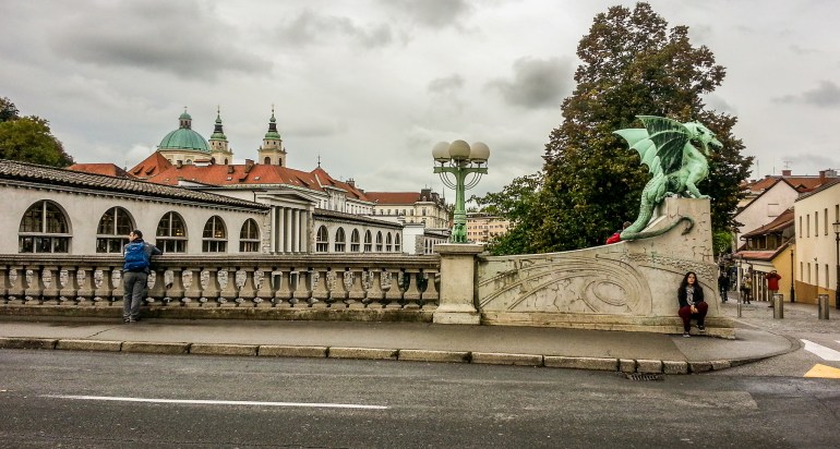 Art Nouveau Dragon Bridge